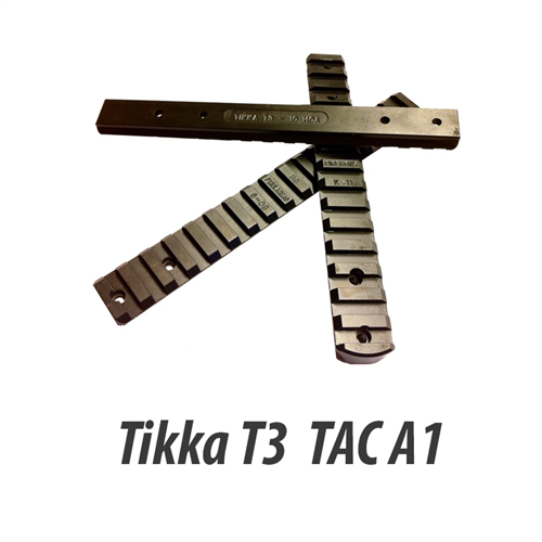 Tikka T3 TAC A1 - montage skinne - Picatinny/Stanag Rail 